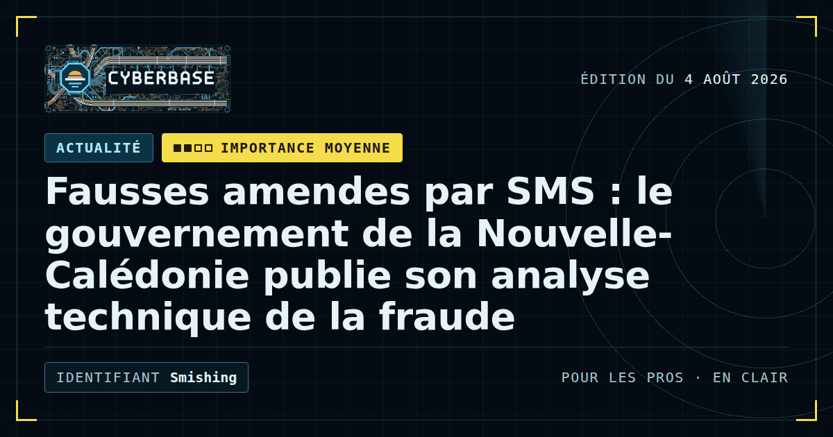 Un téléphone affiche un SMS de fausse contravention avec un lien suspect, pendant qu’une carte bancaire s’échappe de l’écran.