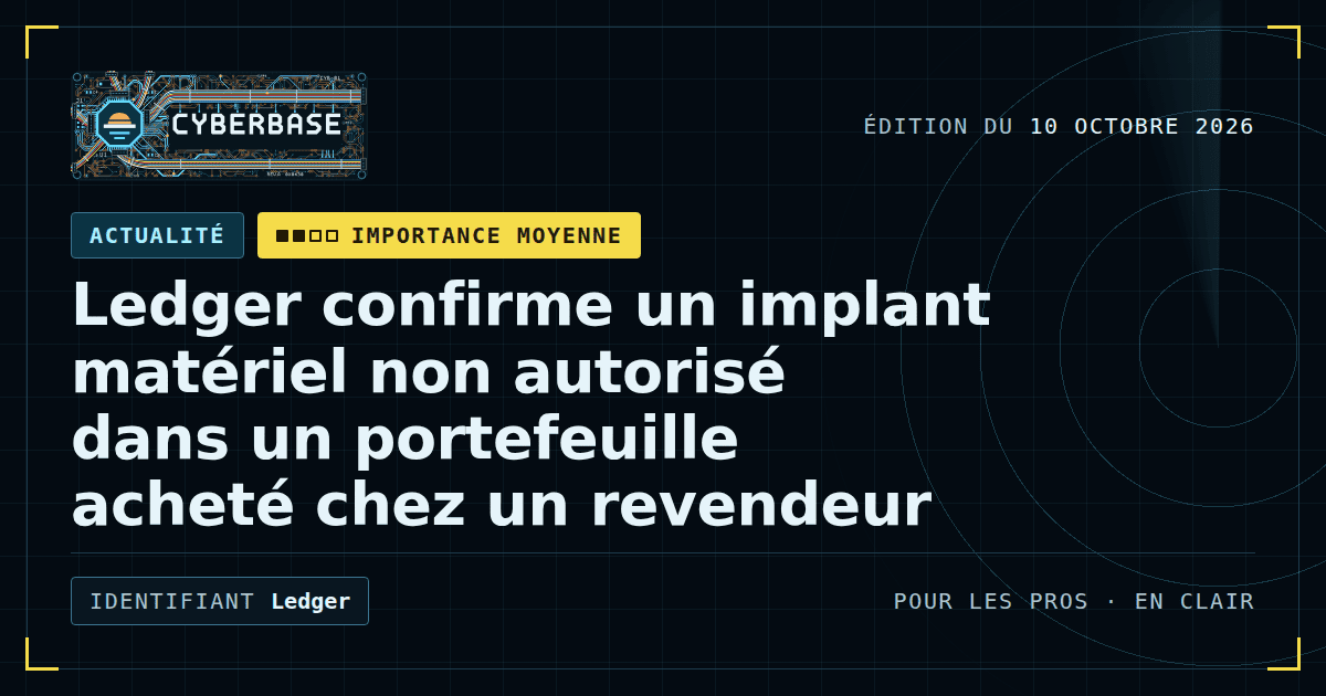 Un petit boîtier de portefeuille matériel ouvert sur un établi, avec une minuscule carte électronique étrangère sous la loupe.